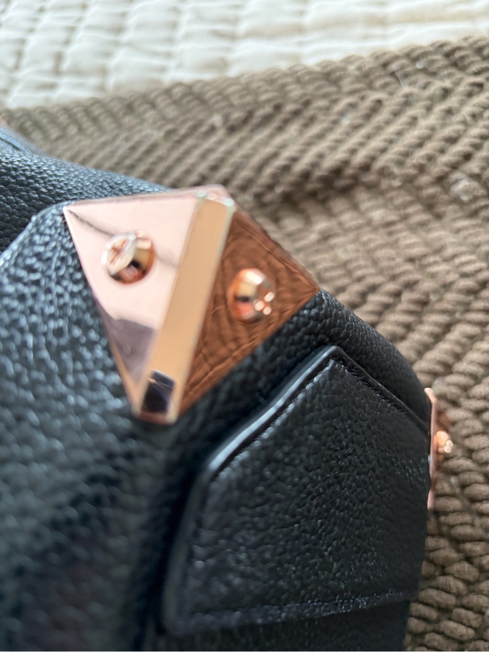 Alexander Wang Pebbled Leather Rose Gold Authentic Satchel - Picture 10 of 12